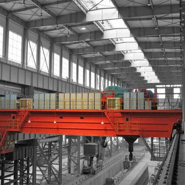 Open Winch Double Girder Overhead Crane